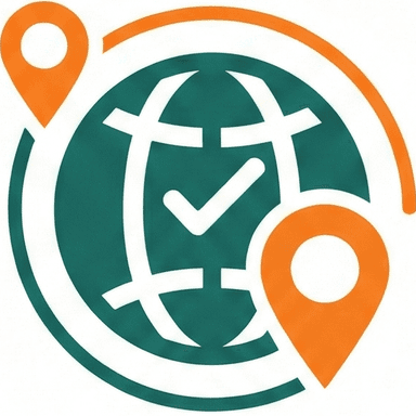 Check Visa Map Logo